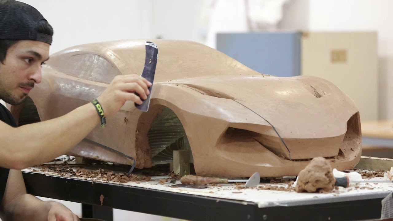 Automotive Car Design Clay Modelling / 3 prototypes
