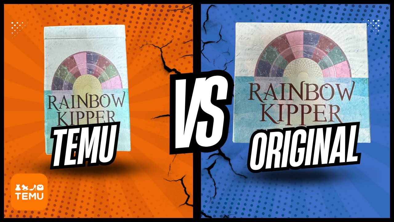 Temu Decks - DO NOT BUY! Featuring Rainbow Kipper!