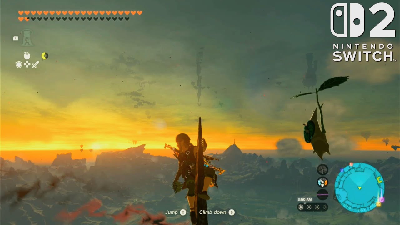 The Legend of the Zelda: Tears of the Kingdom - Gameplay on Nintendo Switch 2 [4K60FPS]