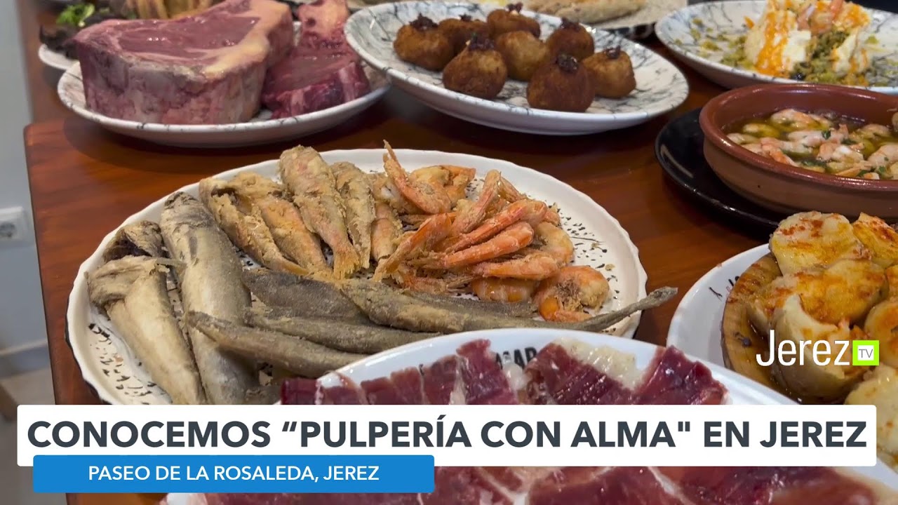 🐙 🍽️ ¡VAMOS CON EL PULPO EN JEREZ!! Conocemos Pulpería con Alma  Jerez TV 2025