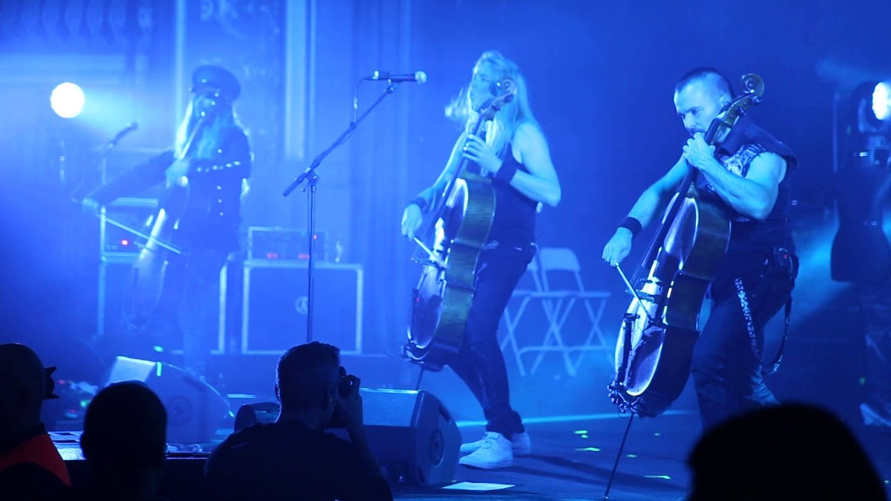 Концерт Апокалиптики в Лиссабоне 3 ноября 2015. Apocalyptica concert, Lisbon, November, 3, 2015