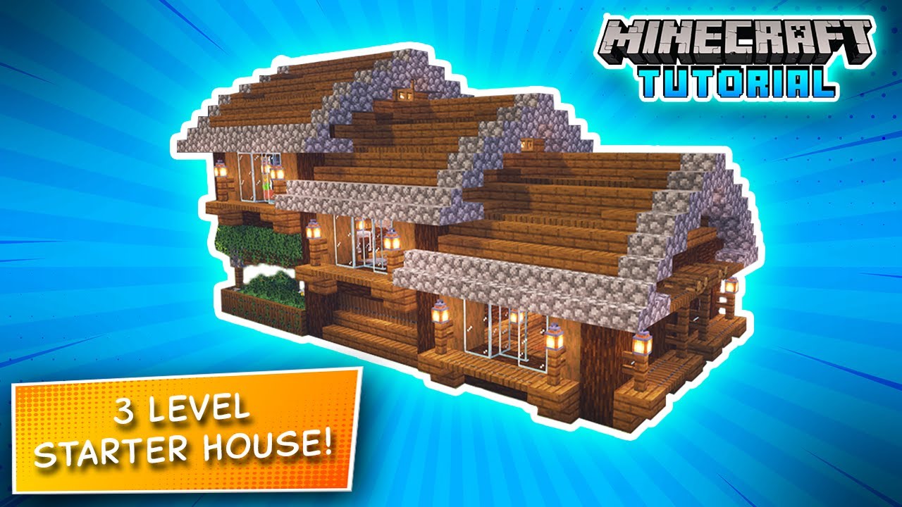 Minecraft | How to Build a Simple Survival House | Starter House Tutorial