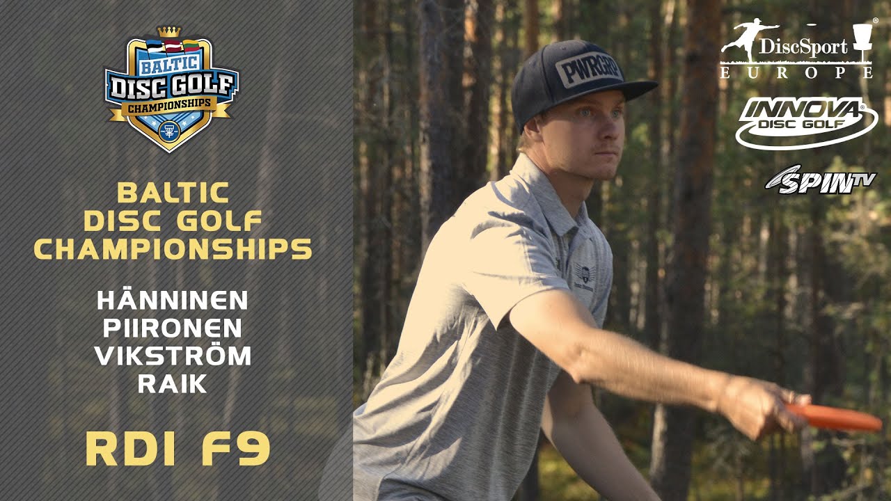 BALTIC DISC GOLF CHAMPIONSHIPS 2019 R1F9 (H&auml;nninen, Piironen, Vikstr&ouml;m, Raik)