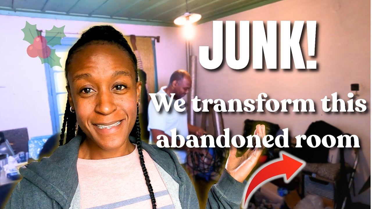 Преобразите комнату в нашем заброшенном доме в Болгарии | Рождественское преображение