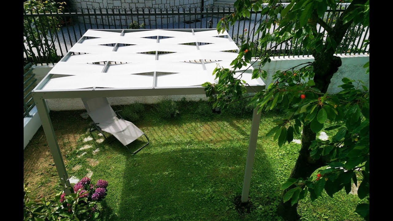 Gazebo in 4 mosse - homemade gazebo