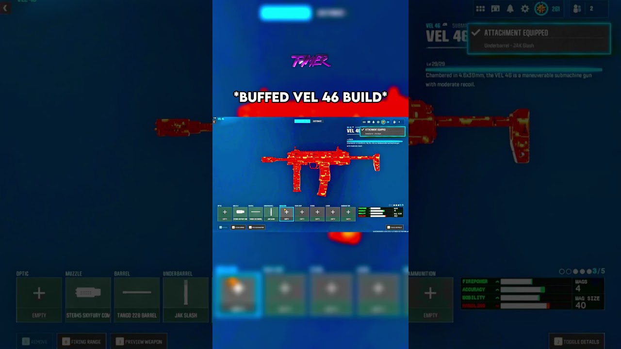 *BUFFED* VEL 46 BUILD IS BROKEN ON WARZONE 👑 #warzone #callofduty #bo6 #rebirthisland #cod #shorts