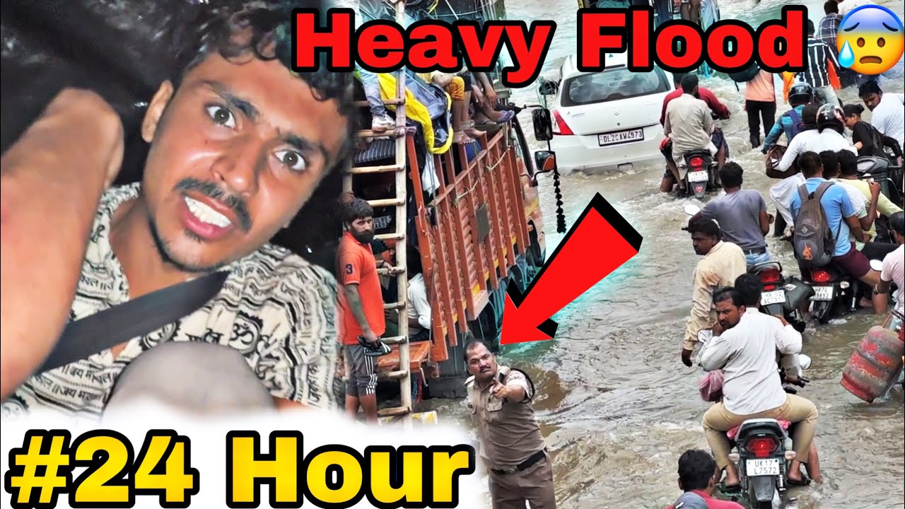 Living 24 Hour in Heavy Flood *Dak Kawar