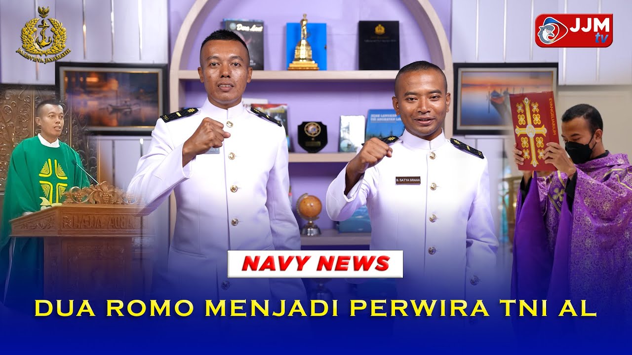 Navy News - DUA ROMO MENJADI PERWIRA TNI AL