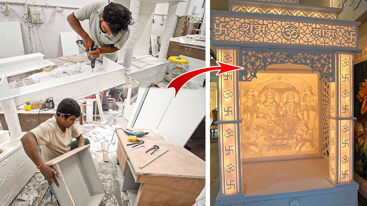Korean Marble Mandir Designs .For Corian Temple Contact Rajesh Biswas: 9899660340, 8368833703