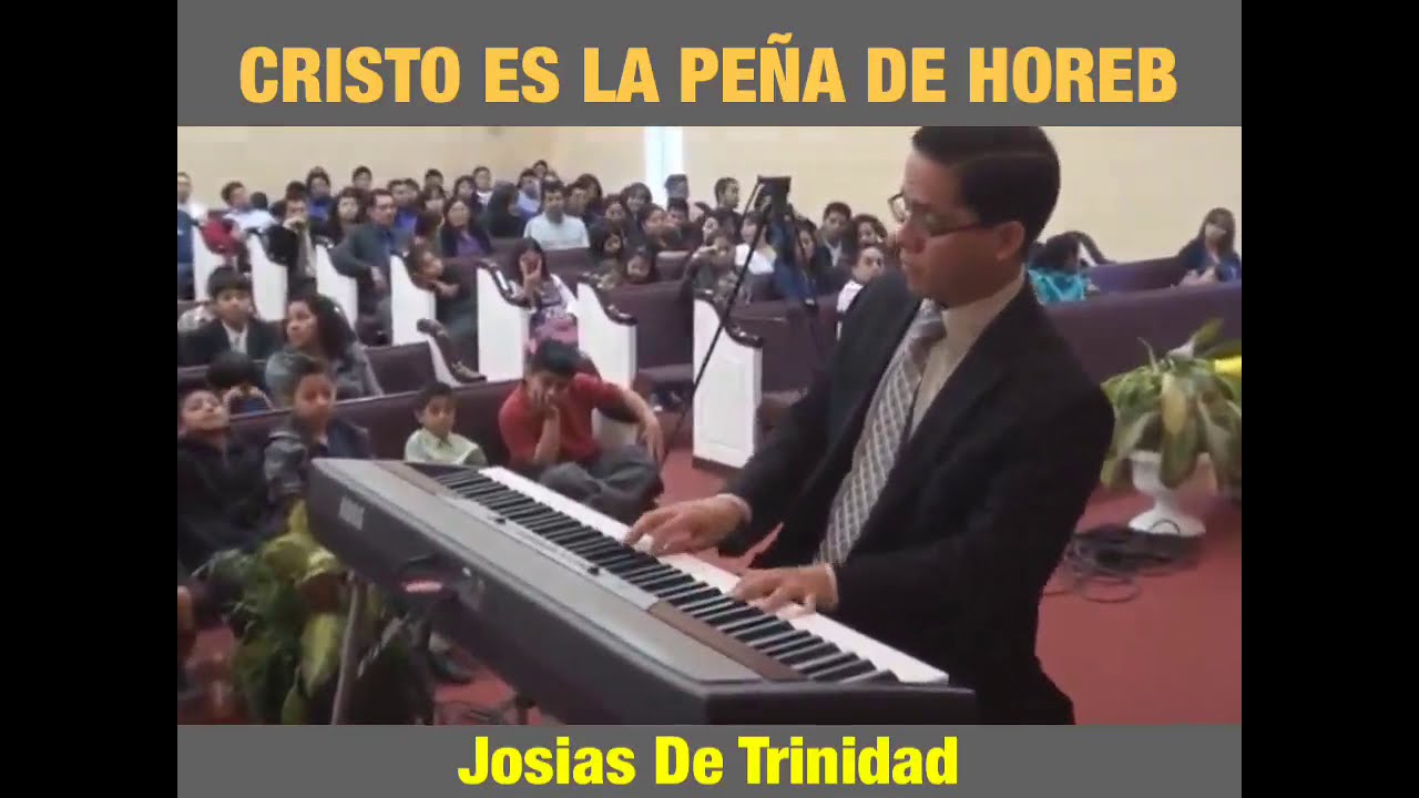 Cristo es la Peña de Horeb. Josias de Trinidad.