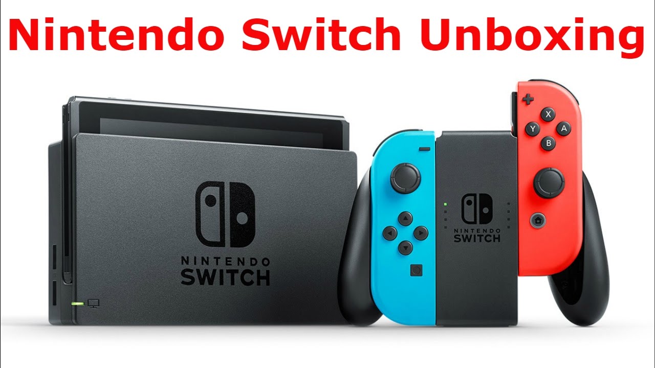 Nintendo Switch Unboxing & First Impressions