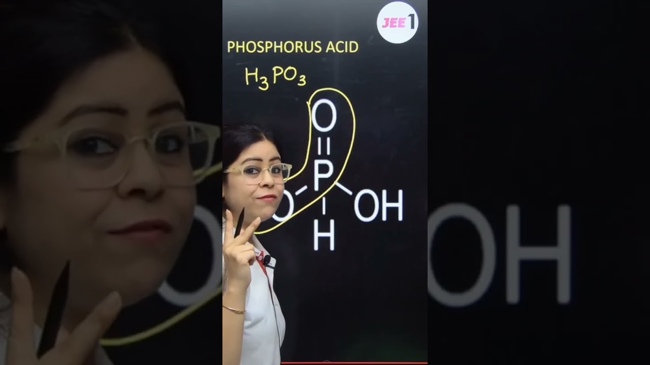 Phosphorus Oxyacids Structures Trick 