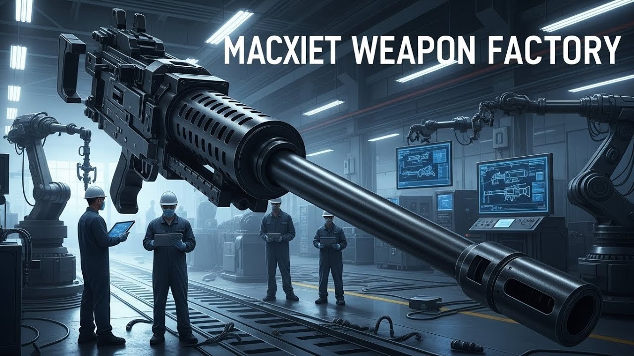 Inside the MAXIM MACHINE GUN manufacturing plant  Secret Weapons | Full Process