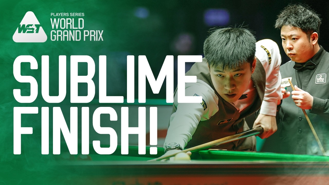 WHAT A FINISH 🏆! Zhao Xintong vs Zhang Anda | 2026 World Grand Prix FINAL