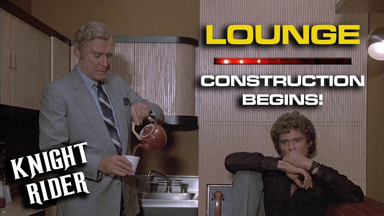 Screen Used Knight Rider Semi's Lounge Construction Begins! Framing Walls & Plan Forward
