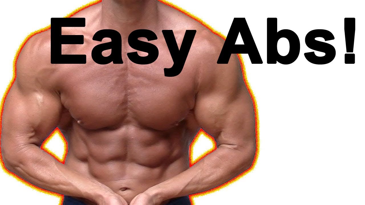 Ripped Abs the Easy Way