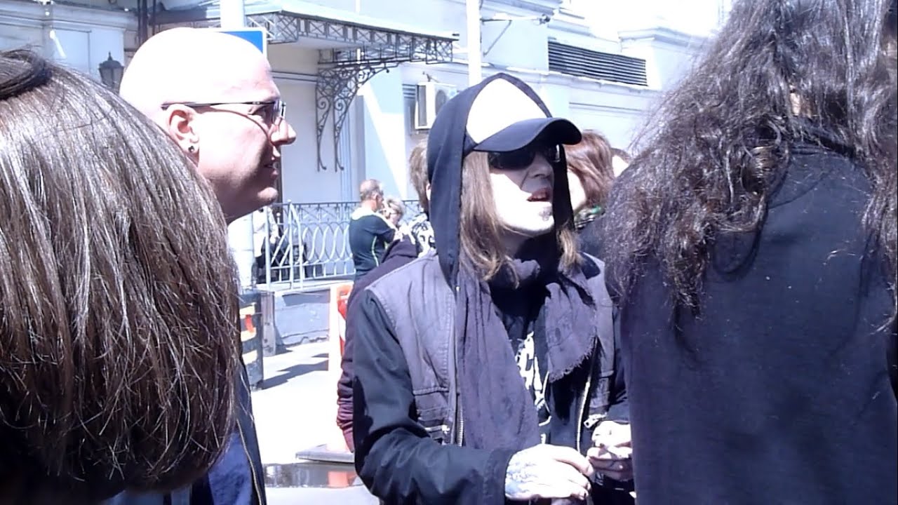 Children of Bodom. Moscow. Leningrad railway station. June 12, 2015.
