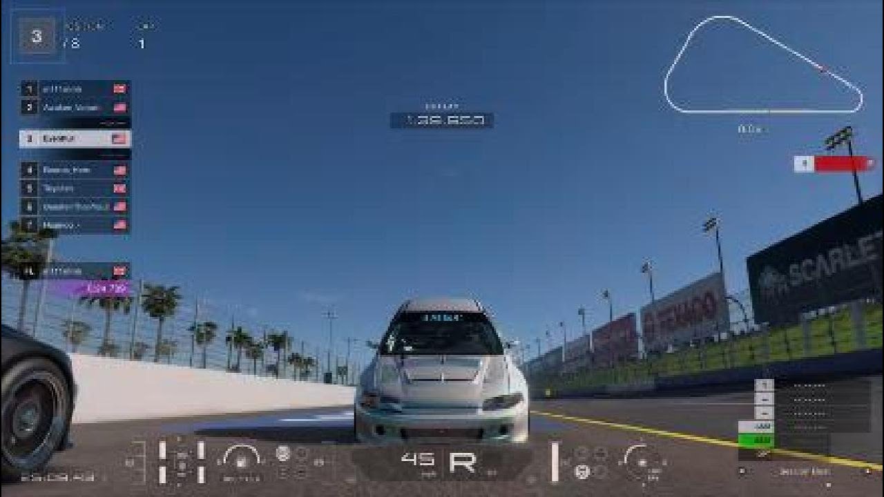 honda civic RcR Nsx Swap drag Tune Gt7
