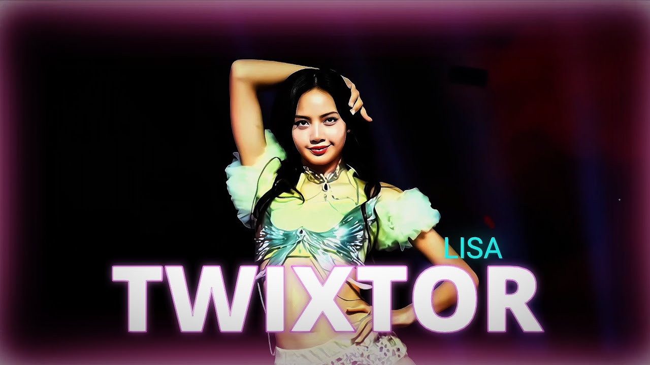 TWIXTOR 4K LISA | LISA HOT EDITING CLIPS 🖇️