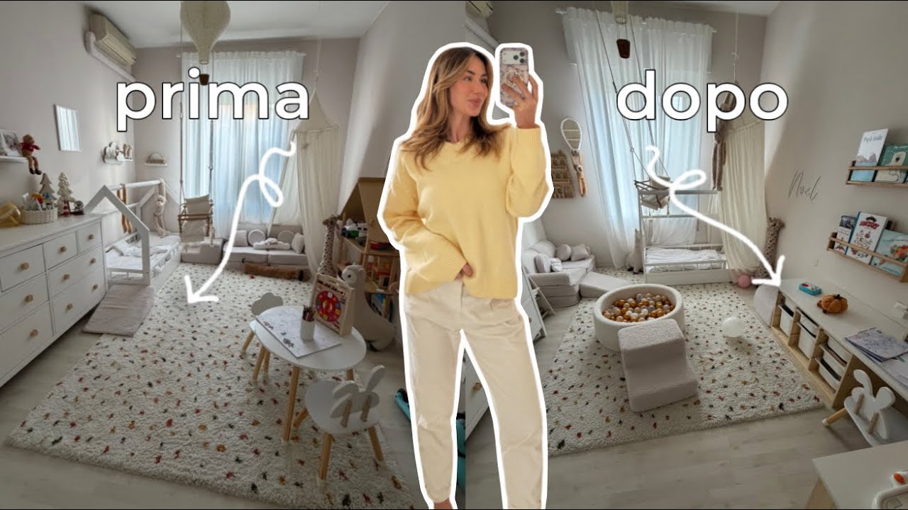 Makeover Cameretta Bambini con Mobili IKEA | Prima e Dopo Fai da Te / Natalia Liberati