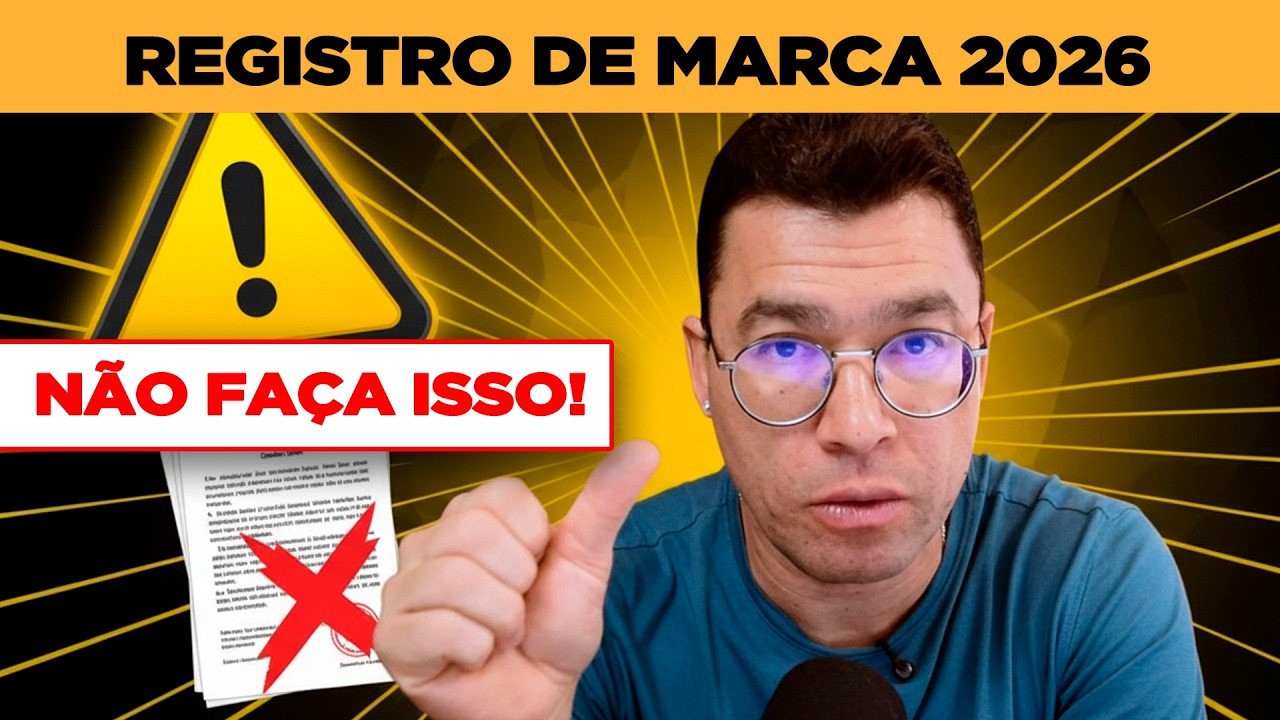 ALERTA: Não Registre sua Marca em 2026 Antes de Ver Isso (Passo a Passo Completo)