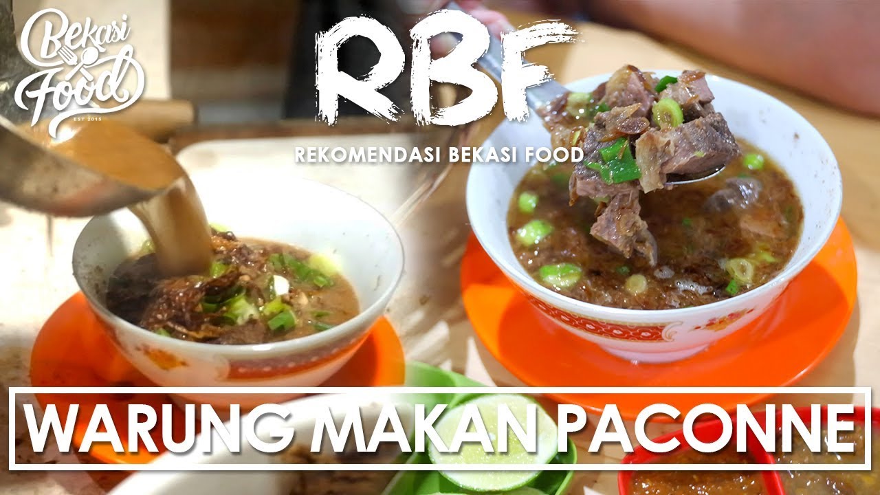Rekomendasi Bekasi Food #10 : WARUNG MAKAN PACONNE | BEKASIFOOD
