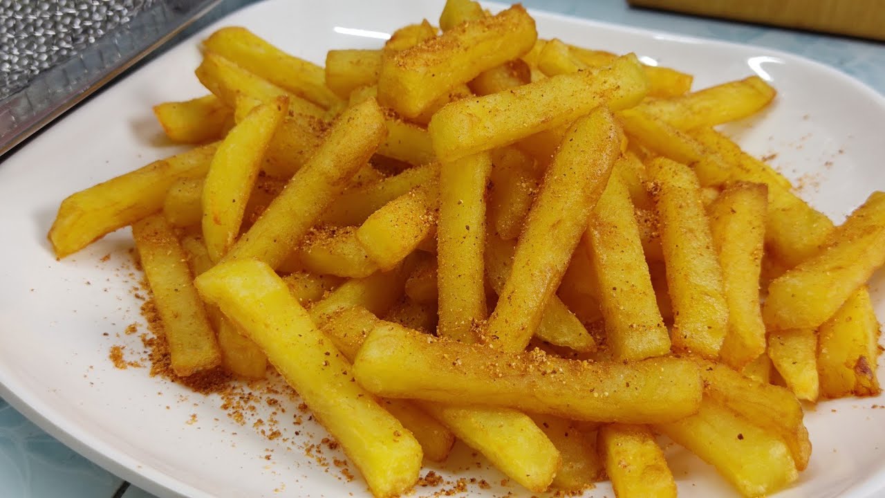 ដំឡូងបារាំងបំពង french fries 👍have subtitle