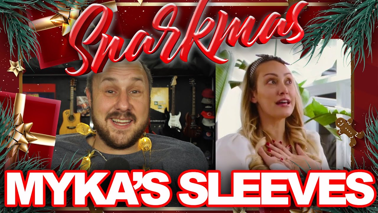 Snarkmas Day 5 | Myka's Christmas Sleeves | Re-Upload! VLOGMAS