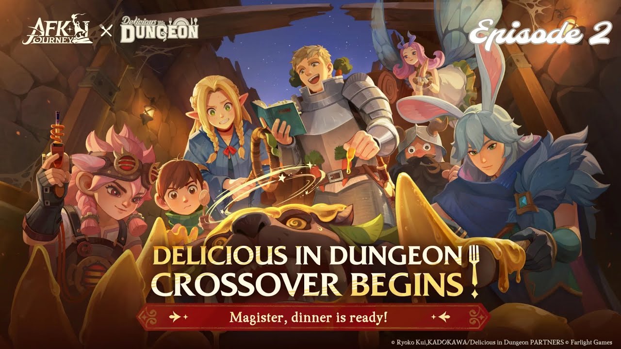 AFK Journey ✘ Delicious in Dungeon/Dungeon Meshi(Crossover Event) - Be Careful Not To Run Aground