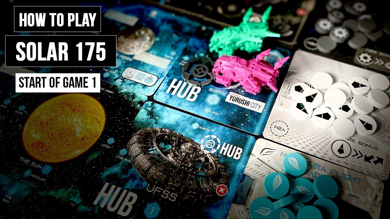 Start of Game 1 - How to Play Solar 175