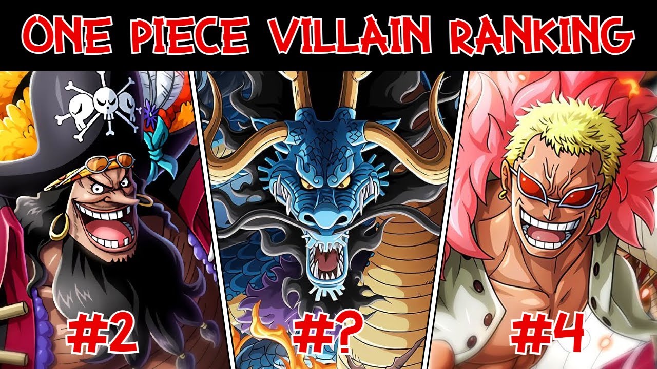 Ranking The One Piece Villains (Tier List)