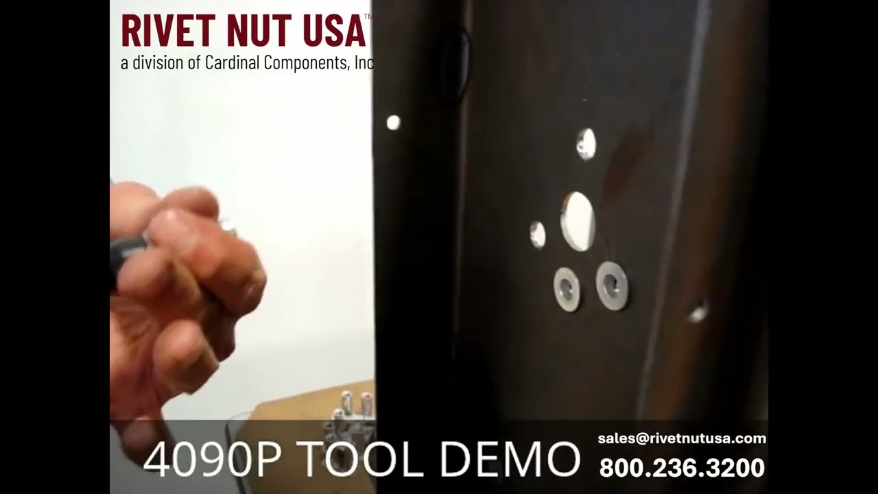 4090P PLUSNUT Tool Demonstration Video