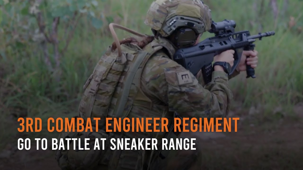3rd Combat Engineer Regiment go to battle at Sneaker Range