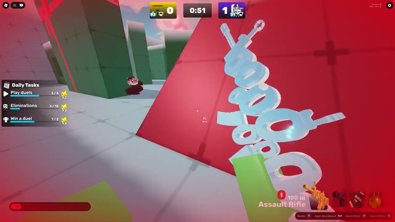 PLAYING RIVALS BUT I CAN ONLY USE DEFAULT LOADOUT.#roblox #mhacommunity