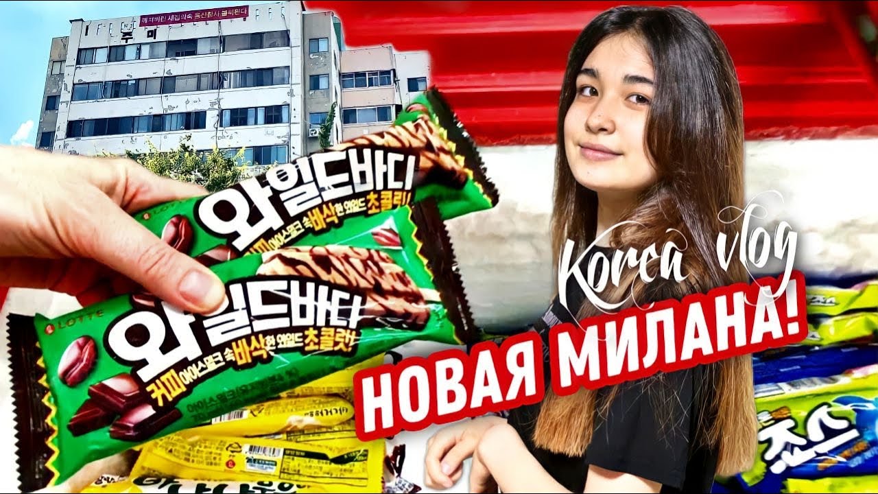 У нас новая Милана!/Жара в Корее и 48 мороженных на пару дней!/KOREA VLOG