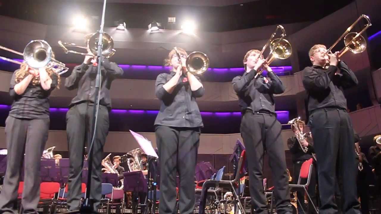 Northamptonshire's County Youth Brass Band's Encore At Youth In Concert 2013 - Let Me Entertain You