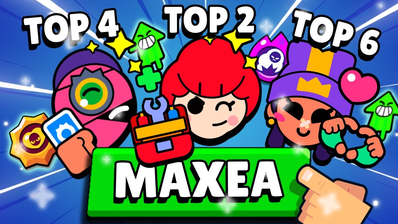 Los 10 MEJORES BRAWLERS que debes MAXEAR en BRAWL STARS 🤑
