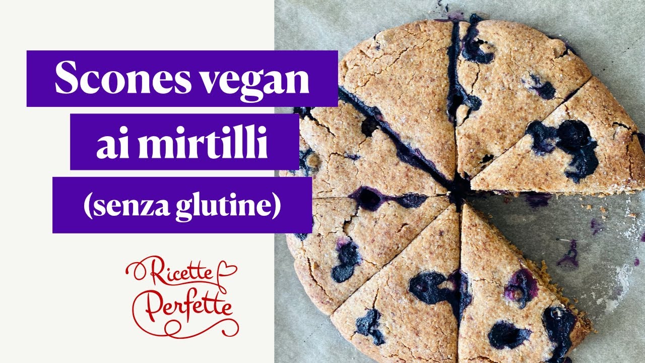 Scones Vegani S/G ai mirtilli
