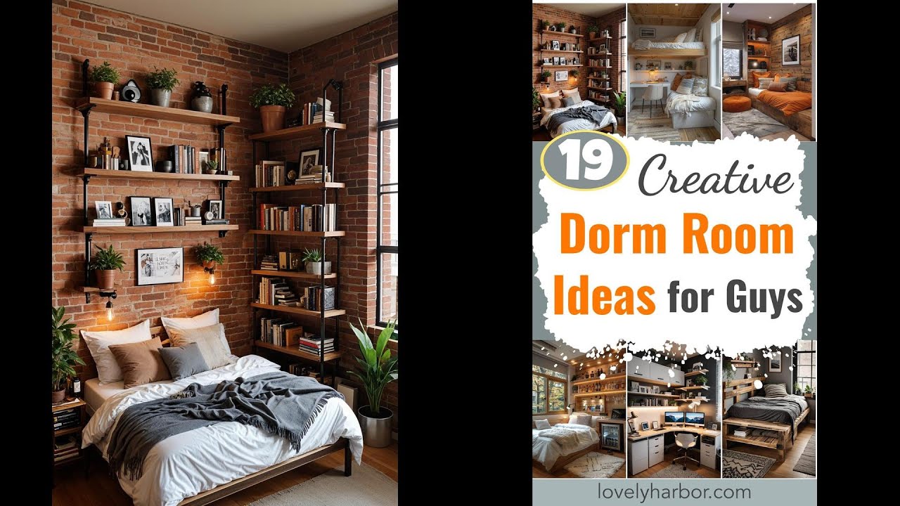19 Creative Dorm Room Ideas for Guys