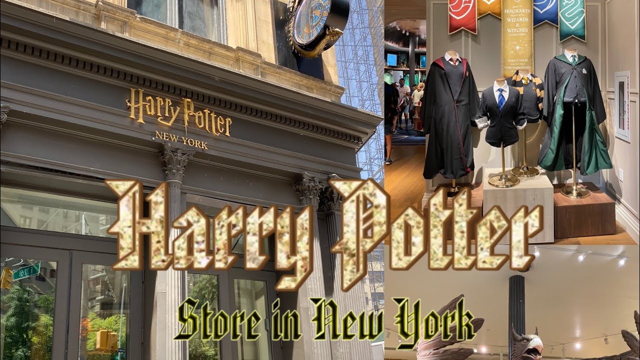 해리포터 스토어 뉴욕 | 같이 구경해요⚡️| 랜선투어 | 언박싱| 미나리마 에디션 해리포터 책 | 버터비어