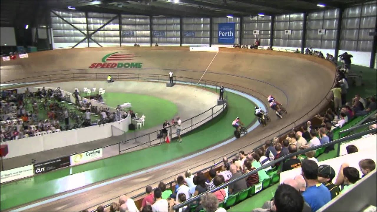 2012 Chevron Perth International Track Cycling GP Men's kierin final