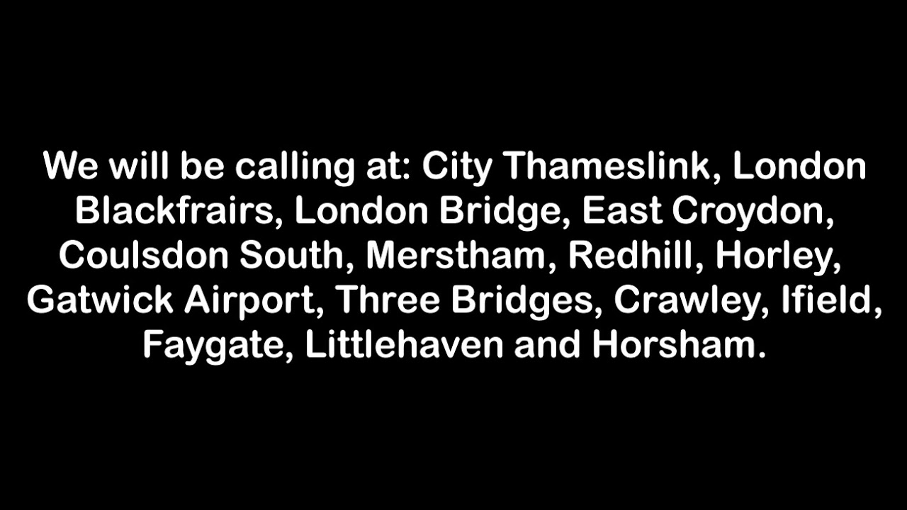 Julie Berry Class 700 Announcements