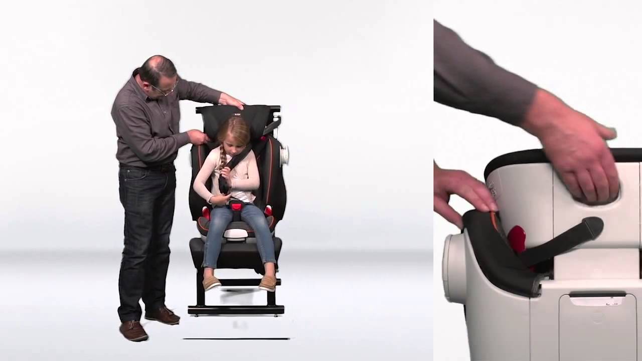 Britax Romer KIDFIX II XP и KIDFIX II XP SICT – инструкция по установке