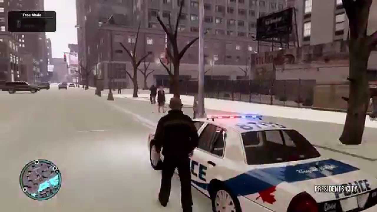 GTA IV LCPDFR MP #31 - Snowy Bait Car!