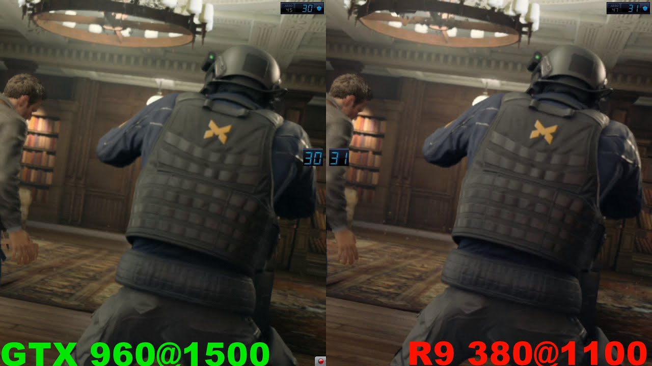 GTX 960 vs R9 380 in Quantum Break