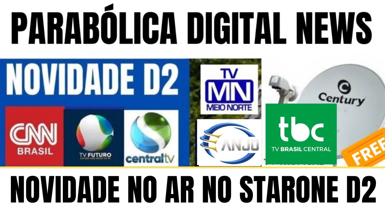 📡PARABÓLICA NEWS! SBT NEWS CANAL 580 (TVRO) TBC HD, ISTV HD F11 TV+ 5G COBERTURA EM 64% DO PAIS