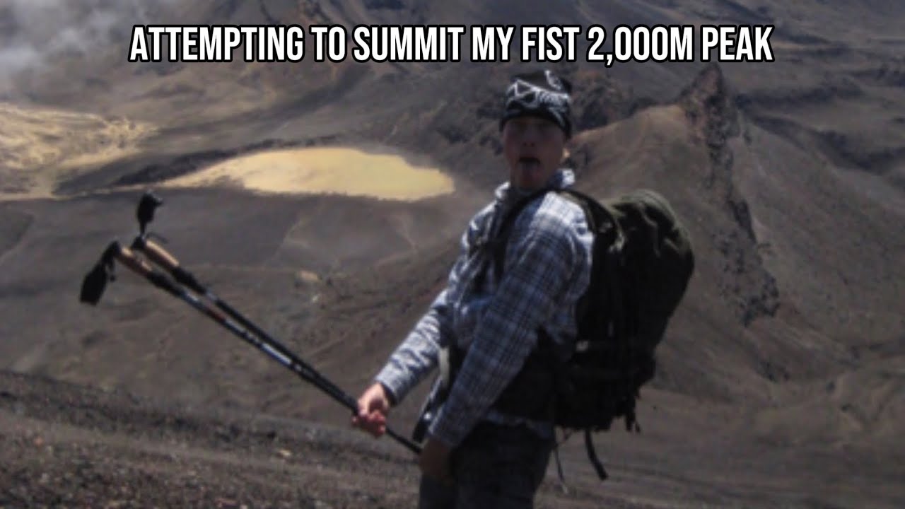Attempting to summit my first 2,000m peak…