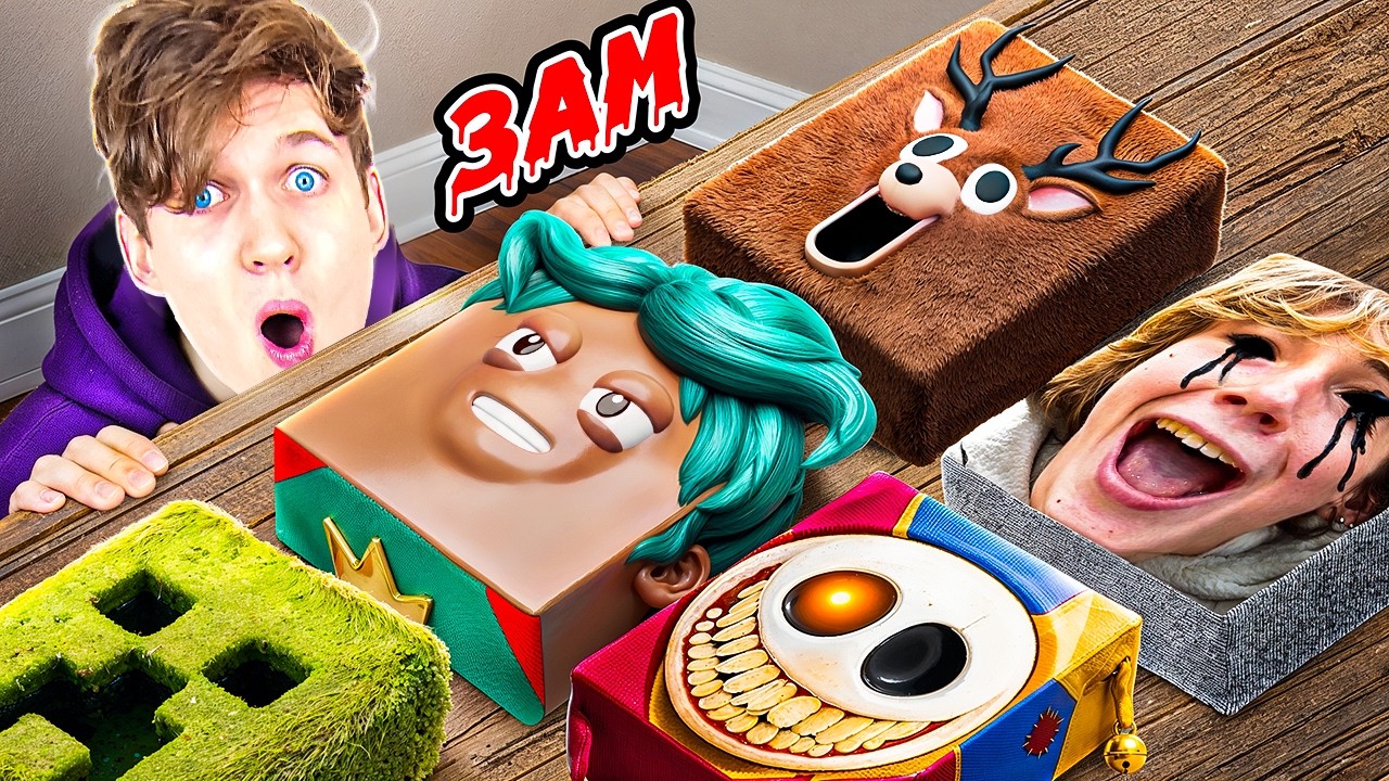 DO NOT Open 100 Mystery Boxes at 3AM...