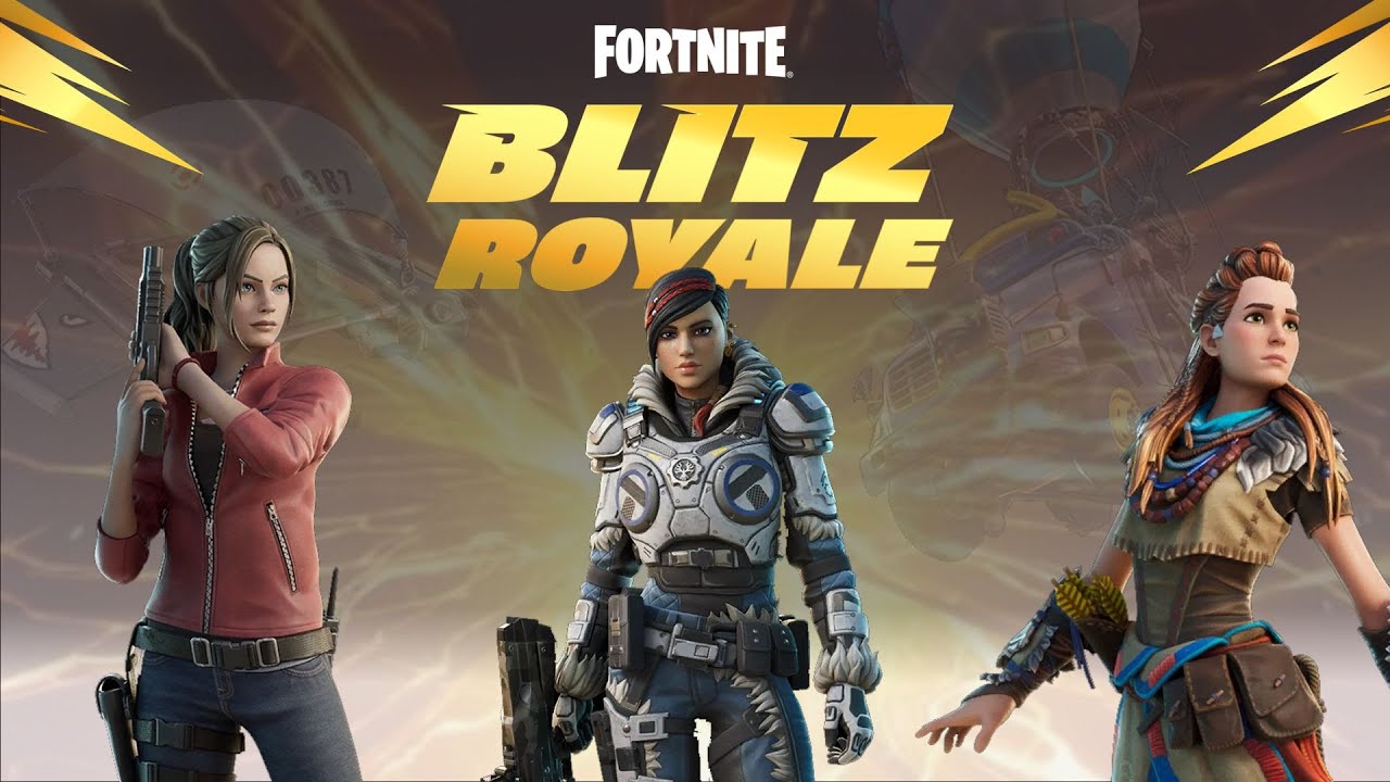 Fortnite - Blitz Royale - Kait Diaz, Aloy, Claire Redfield
