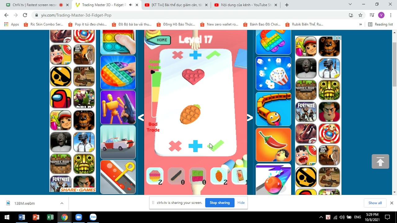 chơi game tr&ecirc;n Yiv.com